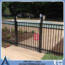 Waterproof wrought iron fence hardware